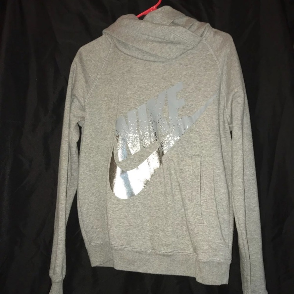 Grey Nike hoodie